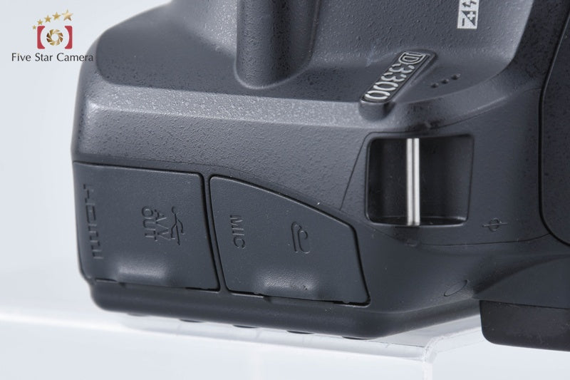 Nikon D3300 Black 24.2 MP DSLR Camera Body