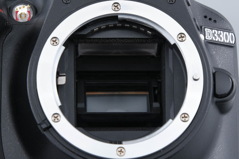 Nikon D3300 Black 24.2 MP DSLR Camera Body