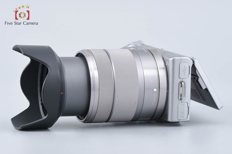 "Count 561" Sony α NEX-5 Silver 16.1 MP 18-55 Lens [Japanese Language Only]
