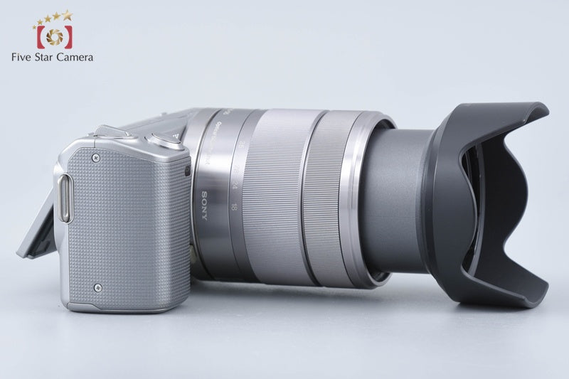 "Count 561" Sony α NEX-5 Silver 16.1 MP 18-55 Lens [Japanese Language Only]