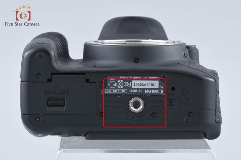 Canon EOS Kiss X6i / Rebel T4i / 650D 18.0 MP DSLR Camera Body