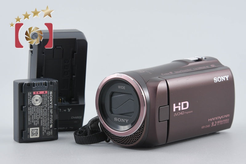 SONY HDR-CX480 Bordeaux Brown Digital HD Camcorder [Japanese Language Only]
