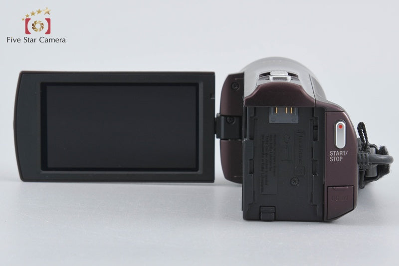 SONY HDR-CX480 Bordeaux Brown Digital HD Camcorder [Japanese Language Only]