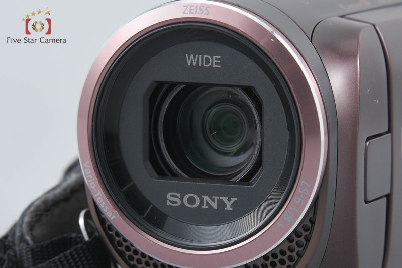 SONY HDR-CX480 Bordeaux Brown Digital HD Camcorder [Japanese Language Only]