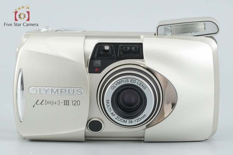 Olympus μ[mju:]-III 120 35mm Point & Shoot Film Camera w/ Box