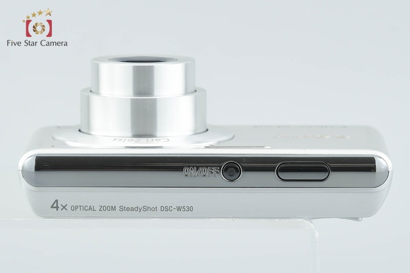 SONY Cyber-shot DSC-W530 Silver 14.1 MP Digital Camera [Japanese Language Only]