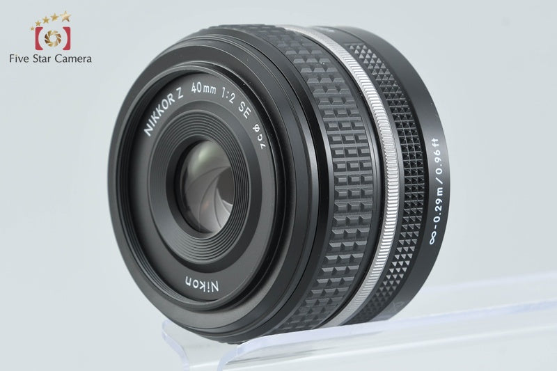 "Count 379" Nikon Zf Black 24.5 MP Digital Mirrorless Camera 40mm SE Lens w/ Box