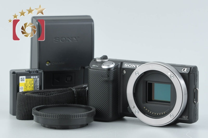 Sony Alpha α NEX-5N Black 16.1 MP Digital Camera [Japanese Language Only]