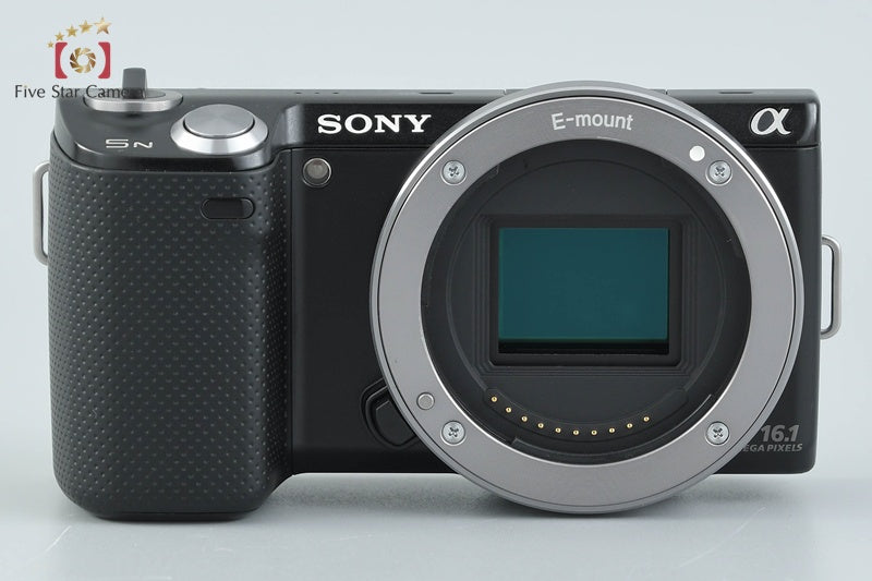 Sony Alpha α NEX-5N Black 16.1 MP Digital Camera [Japanese Language Only]