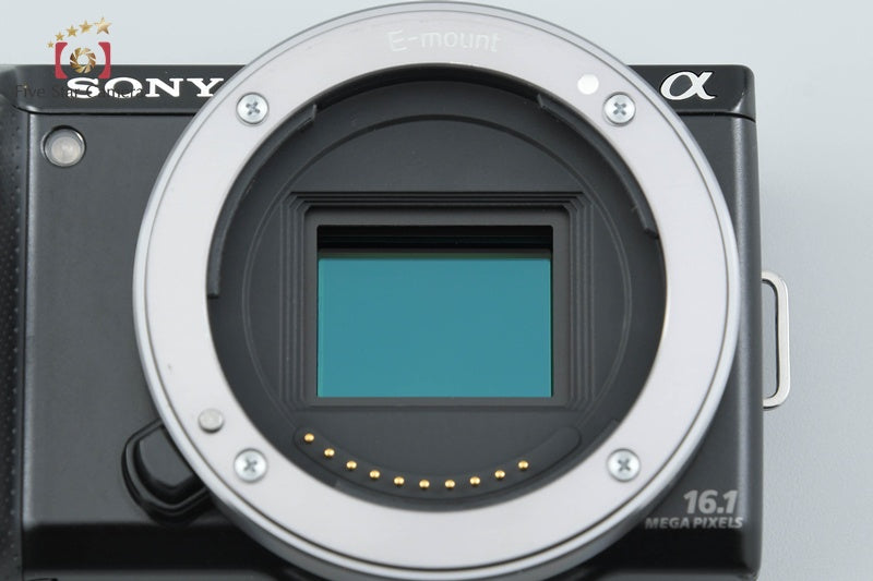 Sony Alpha α NEX-5N Black 16.1 MP Digital Camera [Japanese Language Only]