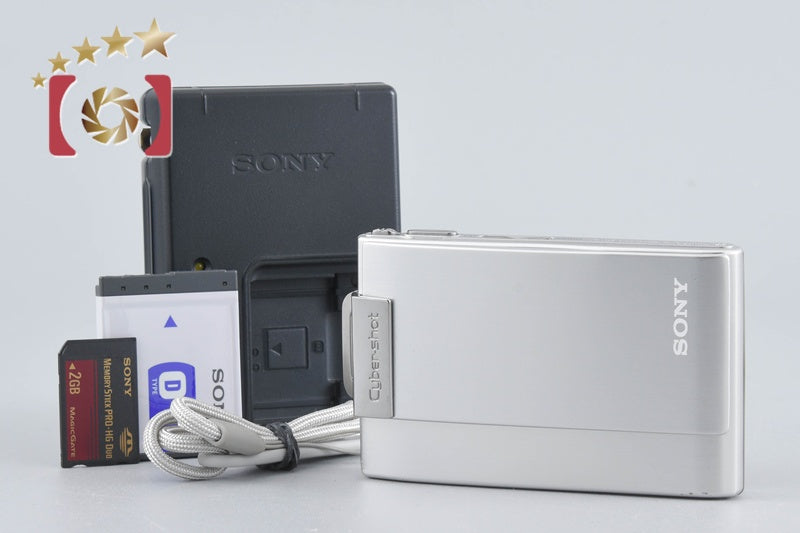SONY Cyber-shot DSC-T200 Silver Digital Camera [Japanese Language Only]