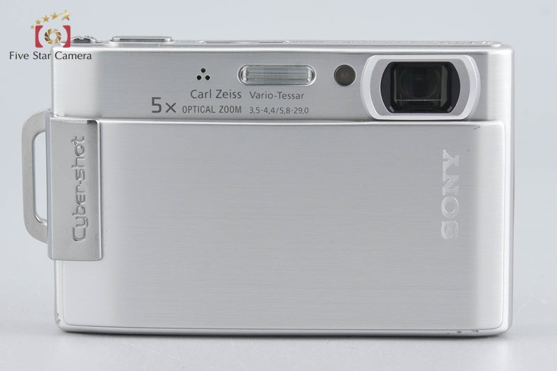SONY Cyber-shot DSC-T200 Silver Digital Camera [Japanese Language Only]