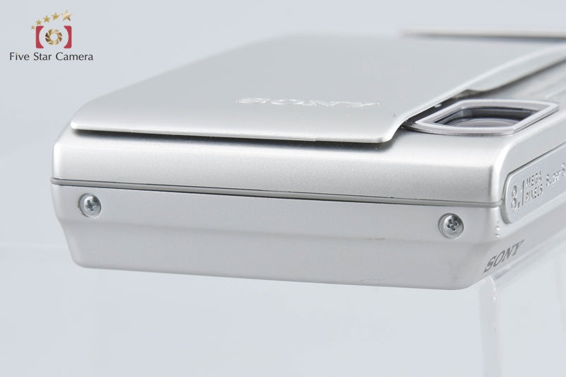 SONY Cyber-shot DSC-T200 Silver Digital Camera [Japanese Language Only]