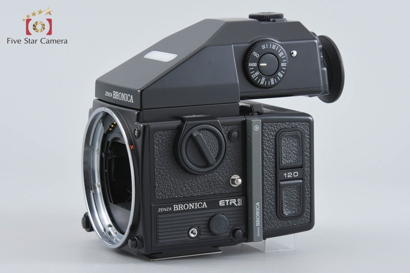 Zenza Bronica ETR Si Medium Format Film Camera Body w/ AE III Prism Finder