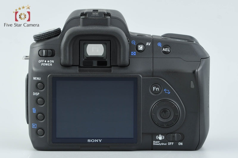 Sony Alpha α200 DSLR-A200 Black 18-55 75-300 Lenses [Japanese Language Only]