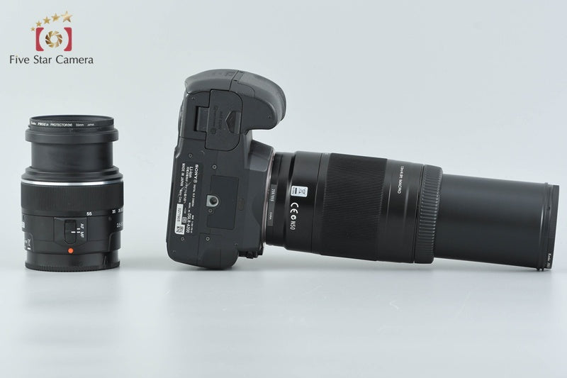 Sony Alpha α200 DSLR-A200 Black 18-55 75-300 Lenses [Japanese Language Only]