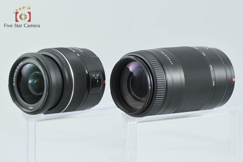 Sony Alpha α200 DSLR-A200 Black 18-55 75-300 Lenses [Japanese Language Only]