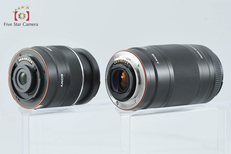 Sony Alpha α200 DSLR-A200 Black 18-55 75-300 Lenses [Japanese Language Only]