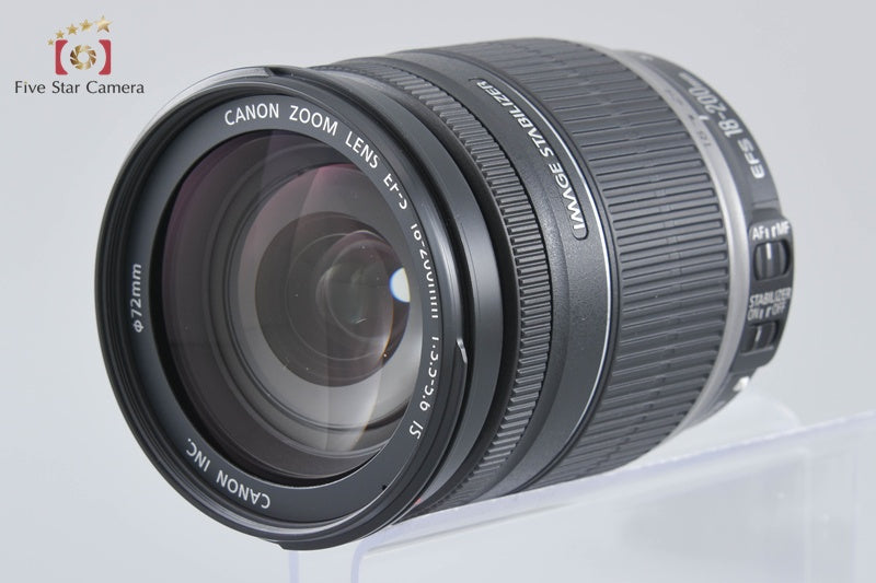 Canon EF-S 18-200mm f/3.5-5.6 IS