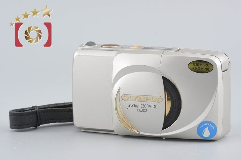 Olympus μ[mju:] ZOOM 140 Deluxe Point & Shoot 35mm Film Camera