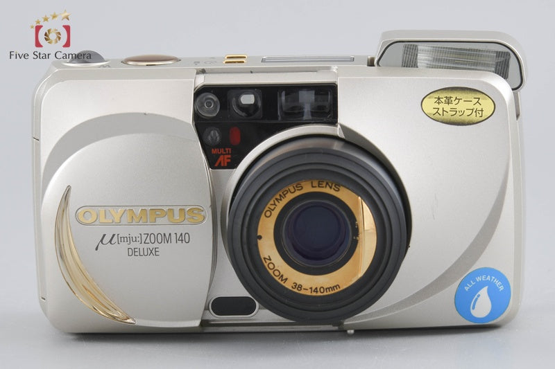 Olympus μ[mju:] ZOOM 140 Deluxe Point & Shoot 35mm Film Camera