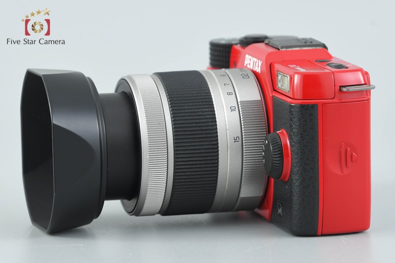 "Shutter count 4,020" PENTAX Q10 Red 12.4 MP Digital Camera 5-15 Lens