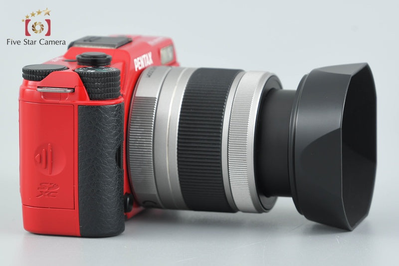 "Shutter count 4,020" PENTAX Q10 Red 12.4 MP Digital Camera 5-15 Lens