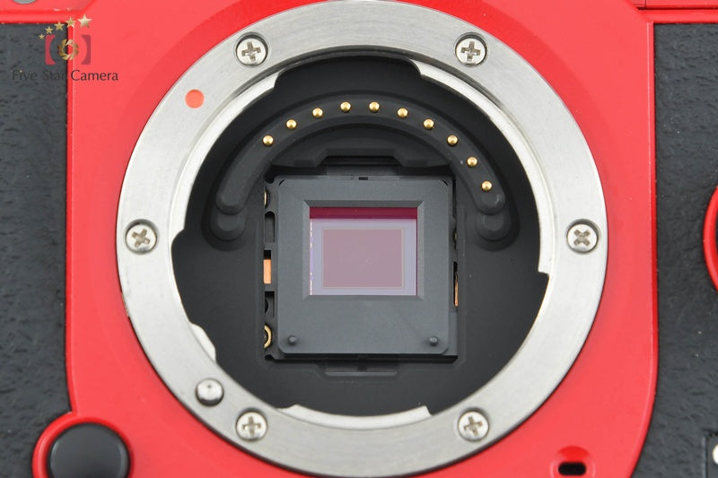 "Shutter count 4,020" PENTAX Q10 Red 12.4 MP Digital Camera 5-15 Lens