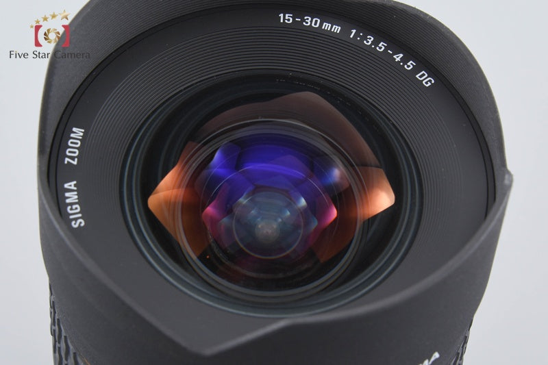 Sigma 15-30mm f/3.5-4.5 EX DG Aspherical IF for Sony/Minolta A Mount