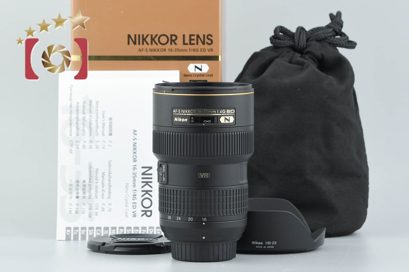 Nikon AF-S NIKKOR 16-35mm f/4 G ED VR w/ Box