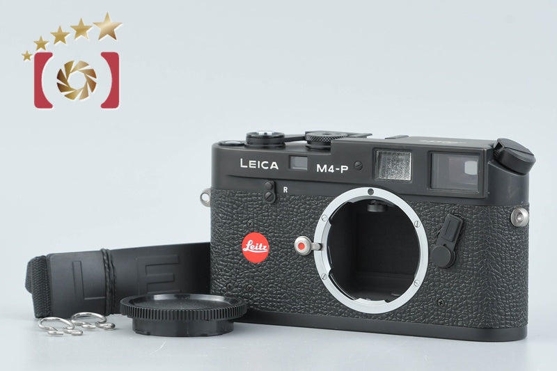 Leica M4-P Black 35mm Rangefinder Film Camera Body