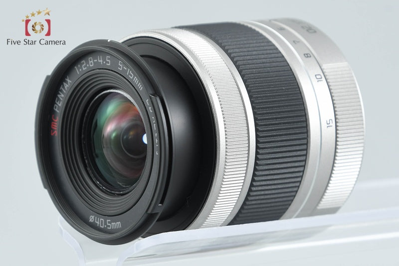 "Shutter count 165" PENTAX Q7 Silver 12.4 MP Digital Camera 5-15 Lens