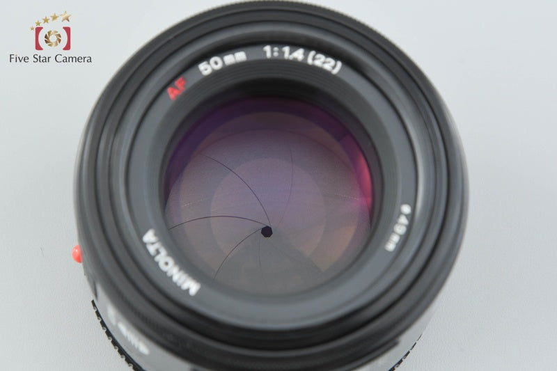 Minolta AF 50mm f/1.4 Early Model Sony / Minolta A Mount Lens