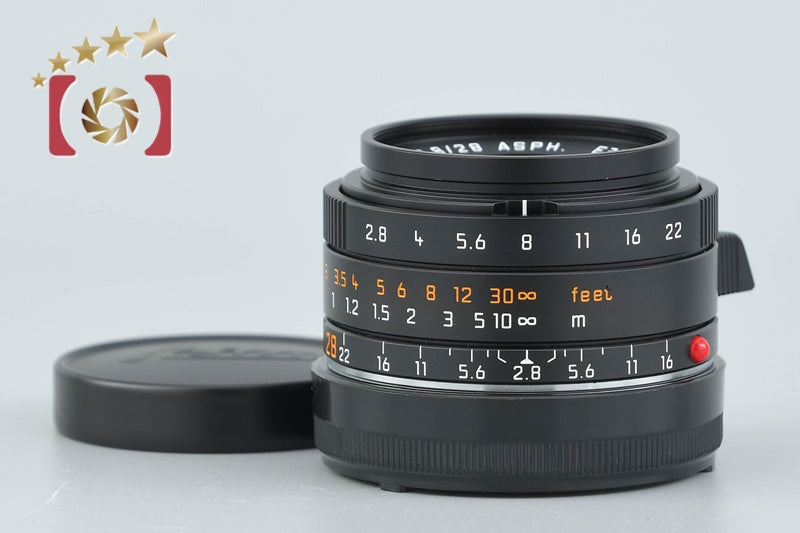 Leica ELMARIT-M 28mm f/2.8 ASPH. E39 11606 Black