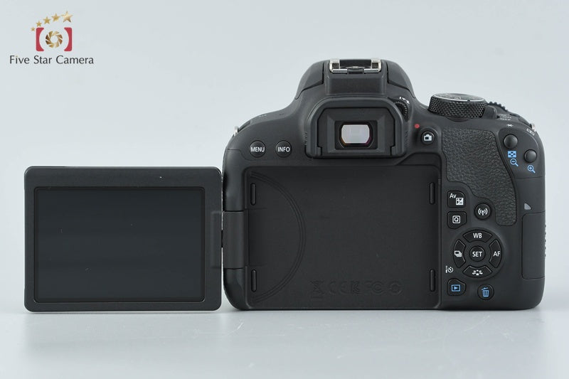 "Count 5,675" Canon EOS Kiss X9i / Rebel T7i / 800D 24.2 MP 18-55 55-250 Lenses