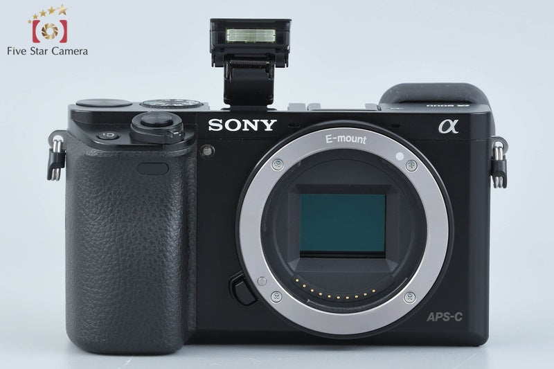 Sony Alpha α6000 ILCE-6000 Black 24.3 MP Digital Camera [Japanese Language Only]