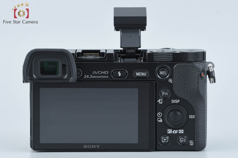 Sony Alpha α6000 ILCE-6000 Black 24.3 MP Digital Camera [Japanese Language Only]
