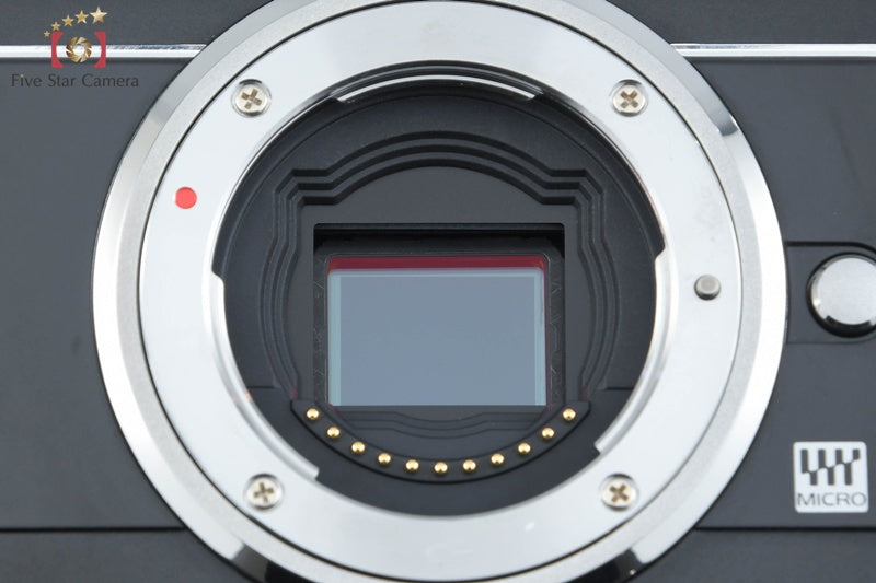 "Count 1,930" OLYMPUS PEN Lite E-PL1 Black 12.3 MP Digital Camera 14-42 Lens