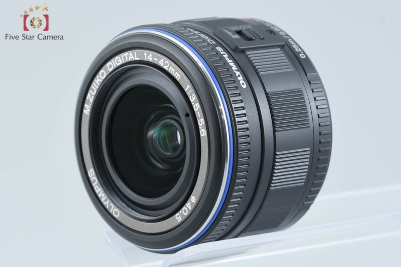 "Count 1,930" OLYMPUS PEN Lite E-PL1 Black 12.3 MP Digital Camera 14-42 Lens