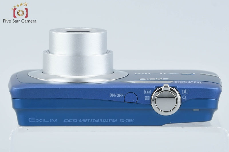Casio EXILIM EX-Z550 Blue 14.1 MP Digital Camera