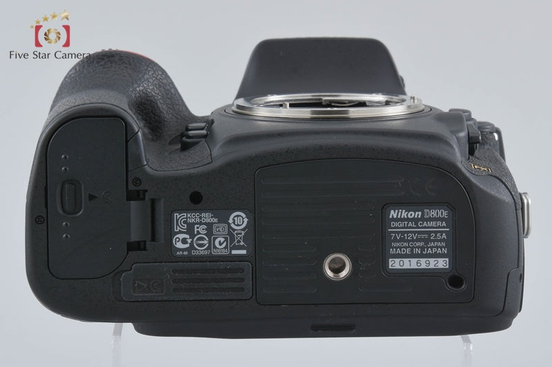 Nikon D800E 36.3 MP Full Frame DSLR Body
