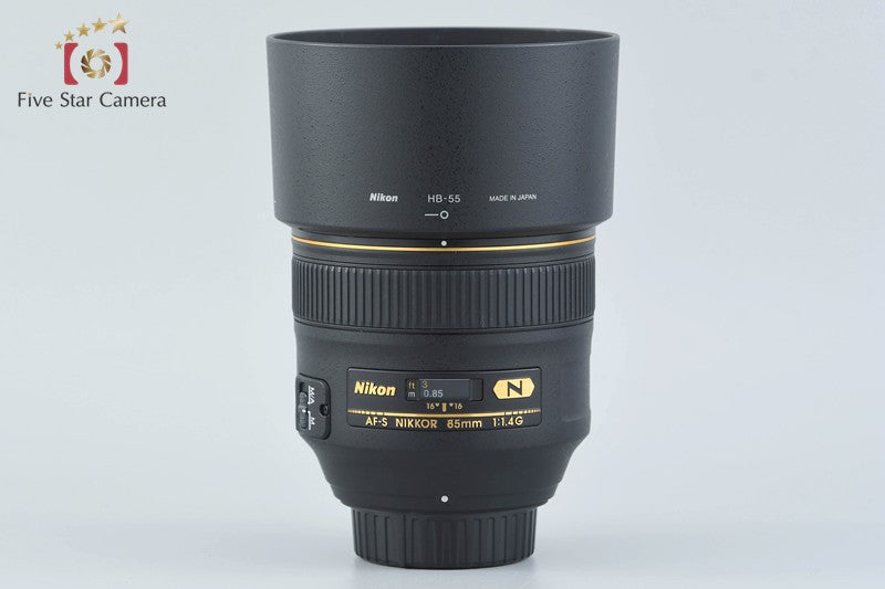 Nikon AF-S NIKKOR 85mm f/1.4 G w/ Box