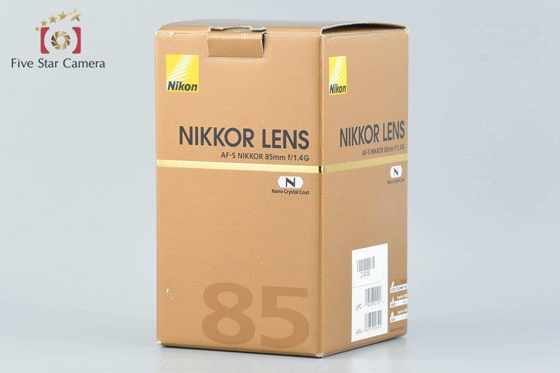 Nikon AF-S NIKKOR 85mm f/1.4 G w/ Box