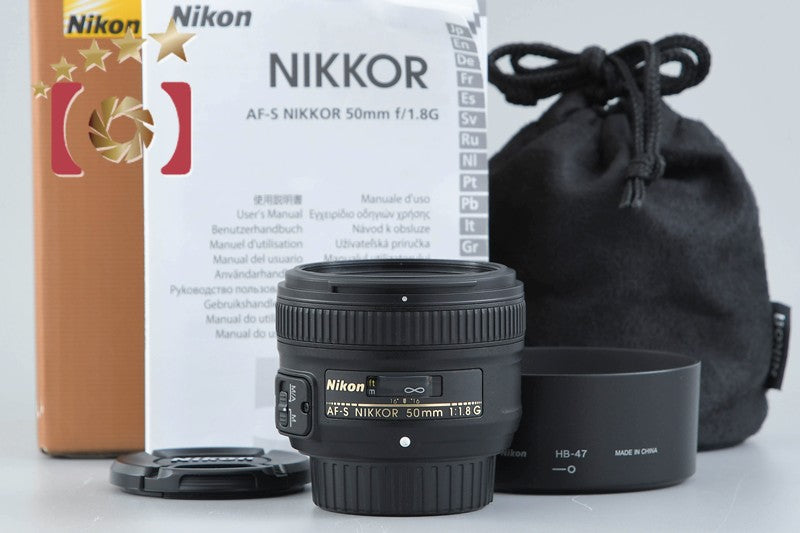 Nikon AF-S NIKKOR 50mm f/1.8 G w/ Box