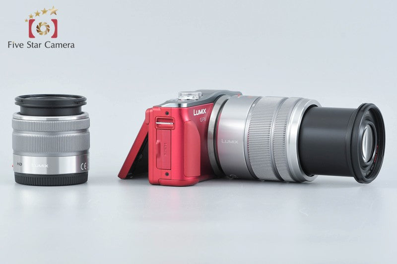 Panasonic LUMIX DMC-GF6 Red 16.0 MP 14-42 45-150 Lenses [Japanese Language Only]