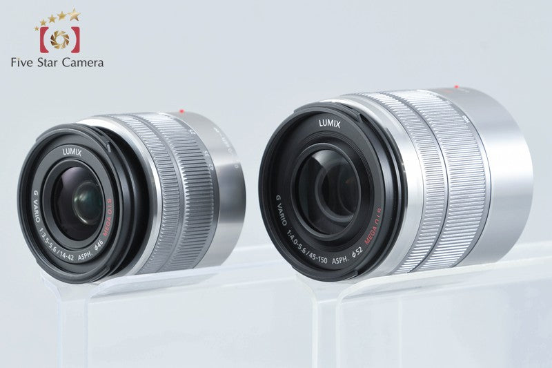 Panasonic LUMIX DMC-GF6 Red 16.0 MP 14-42 45-150 Lenses [Japanese Language Only]
