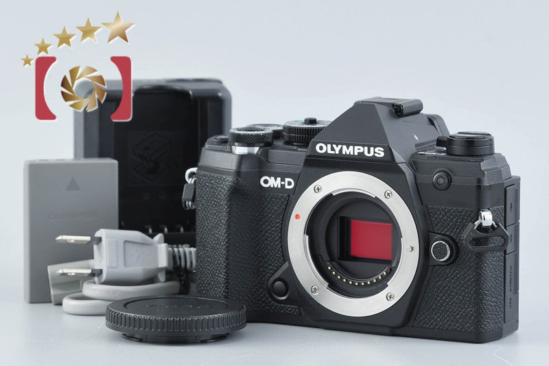 "Count 5,697" Olympus OM-D E-M5 Mark III Black 20.4 MP Digital Mirrorless Camera