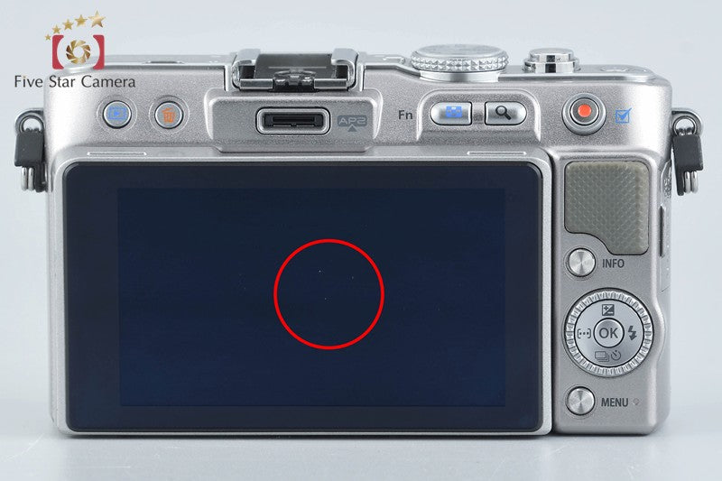 "Count 2,144" Olympus PEN Lite E-PL3 Silver 12.3 MP 14-42 40-150 Lenses