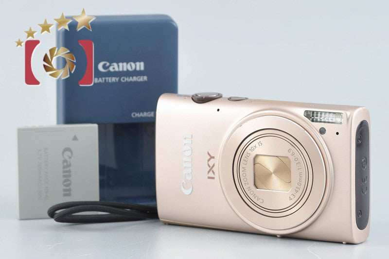 Canon IXY 620F Gold 12.1 MP Digital Camera