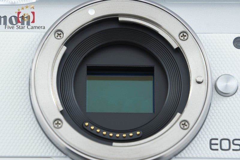 Canon EOS M100 White 24.2 MP Digital Camera EF-M 15-45 IS STM Lens